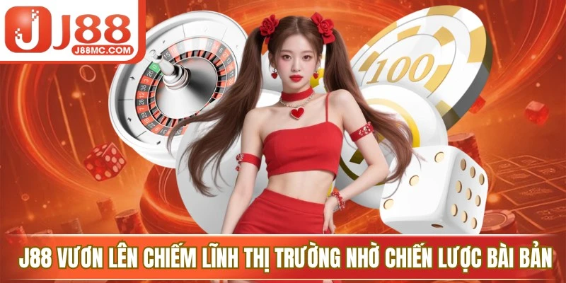 J88 đã vươn lên chiếm lĩnh thị trường nhờ chiến lược đầu tư bài bản